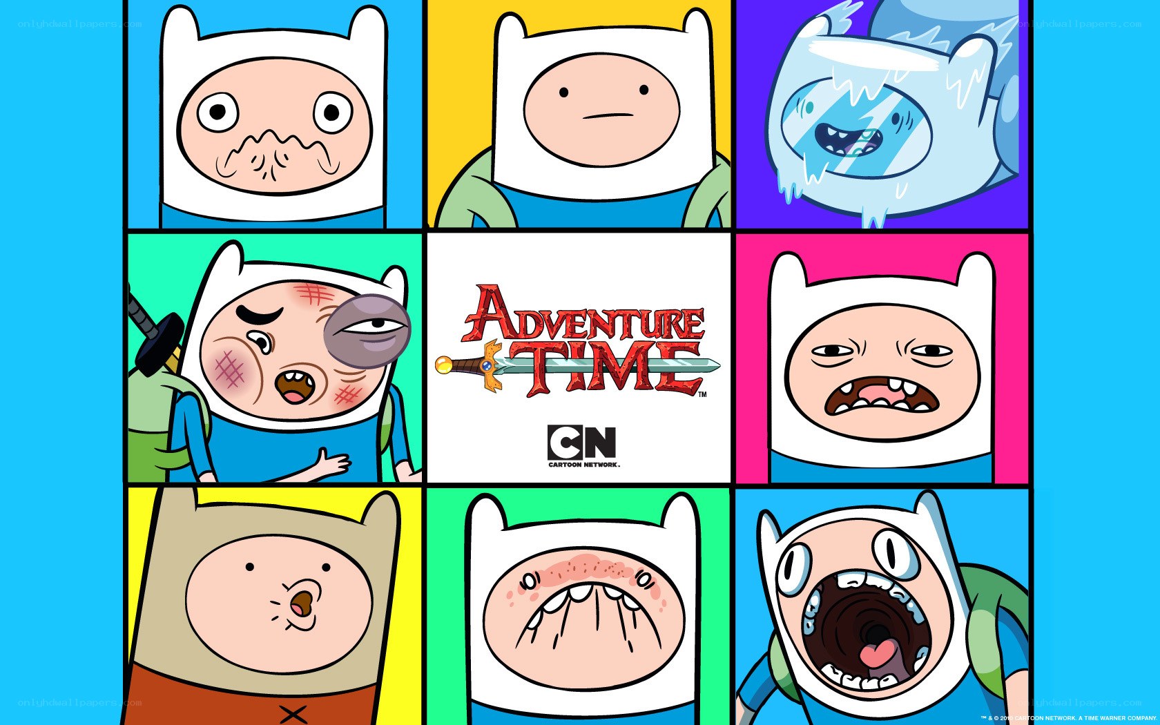 Adventure Time character collage