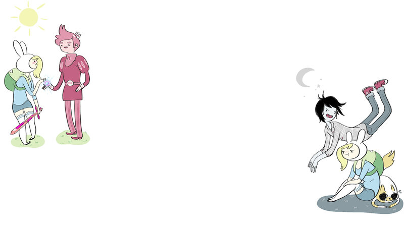 Adventure Time character scenes