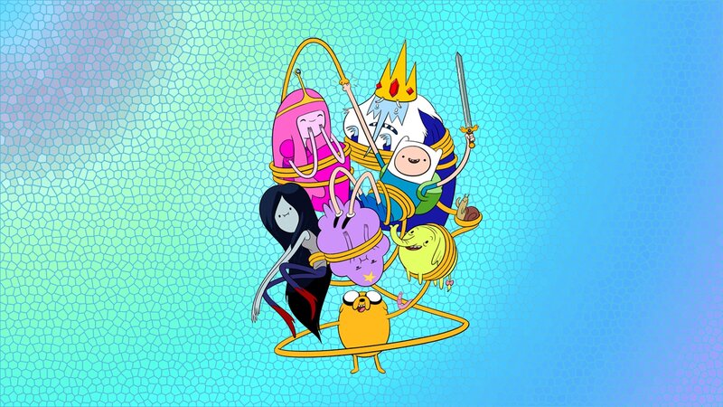 Adventure Time Characters — Blue, Playful