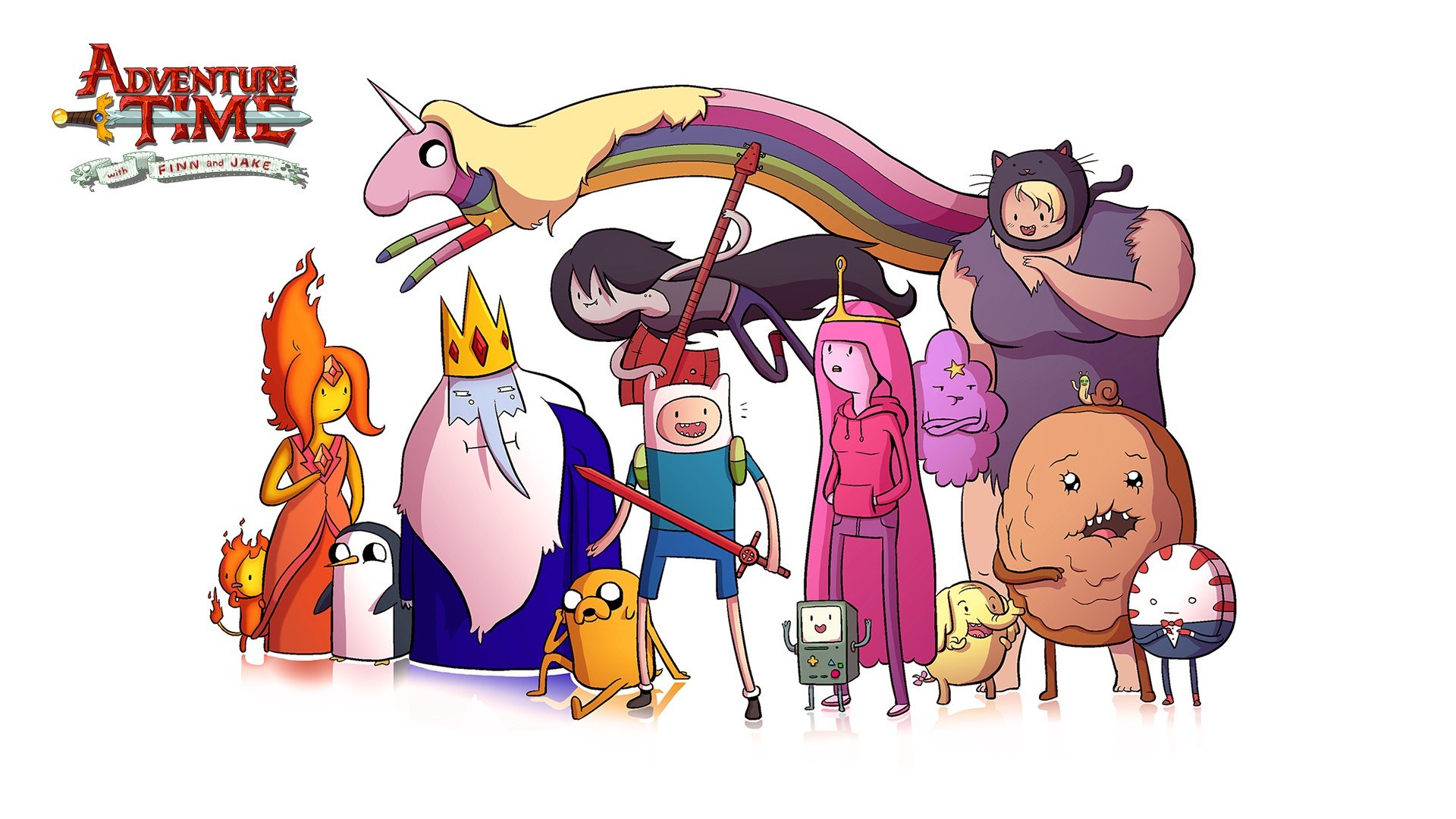 Adventure Time characters group