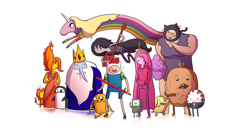 Adventure Time characters group