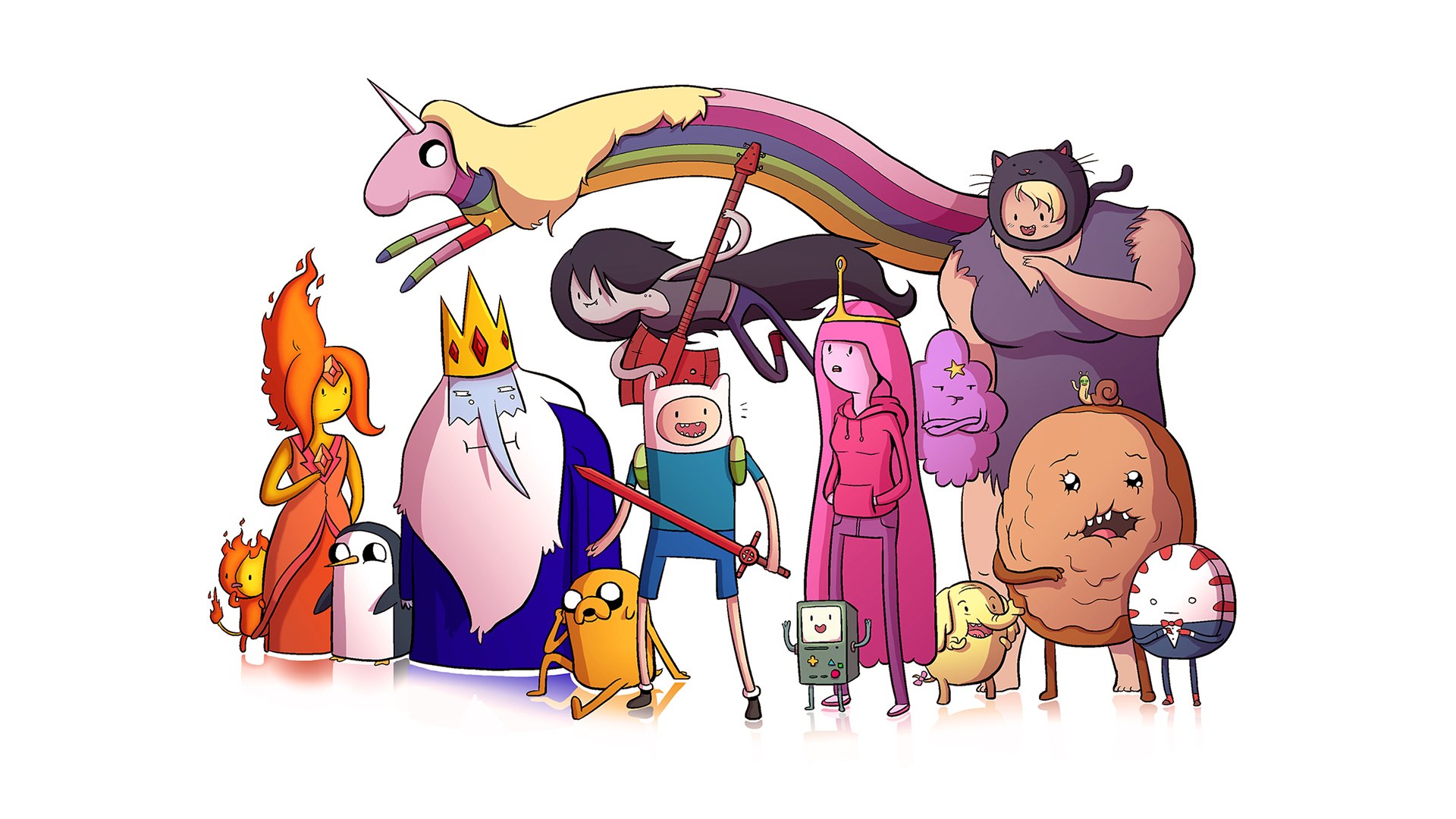 Adventure Time characters group
