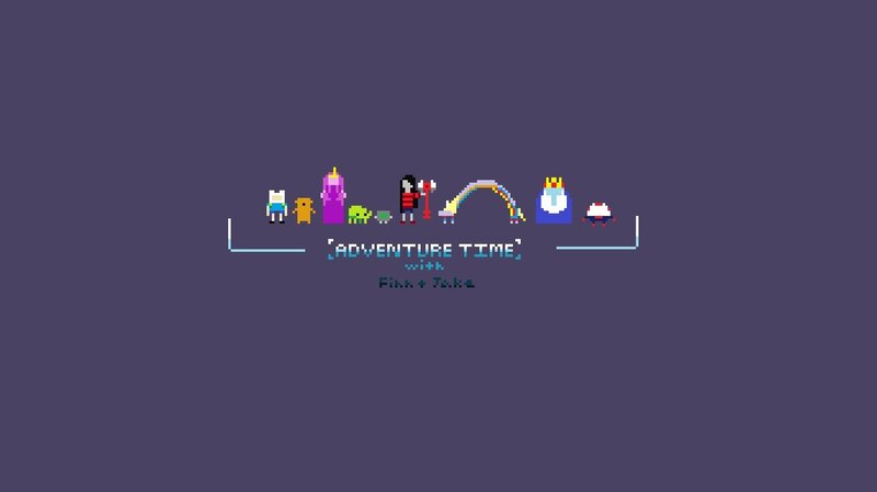 Adventure Time Characters — Purple