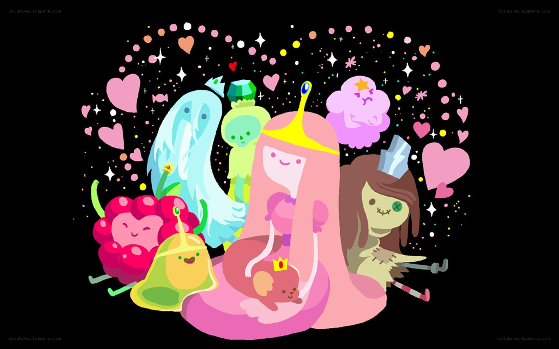 Adventure Time characters together