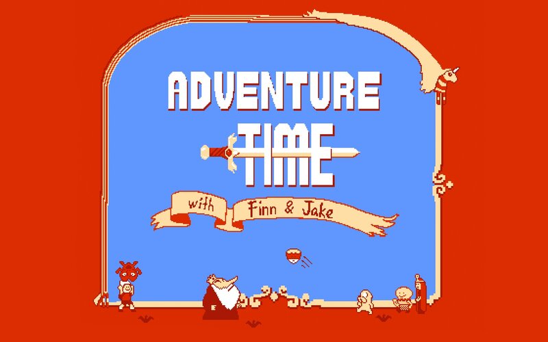 Adventure Time title screen