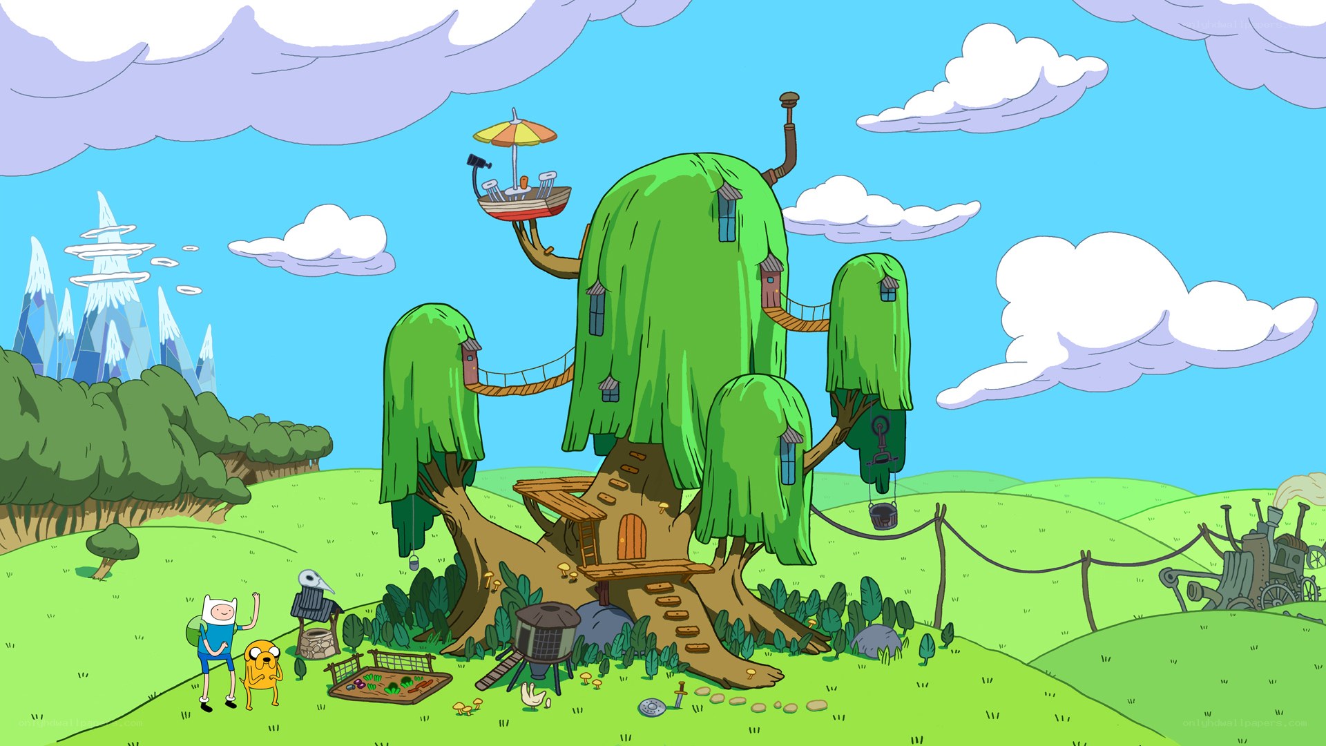 Adventure Time tree house