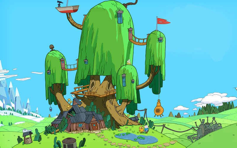 Adventure Time treehouse