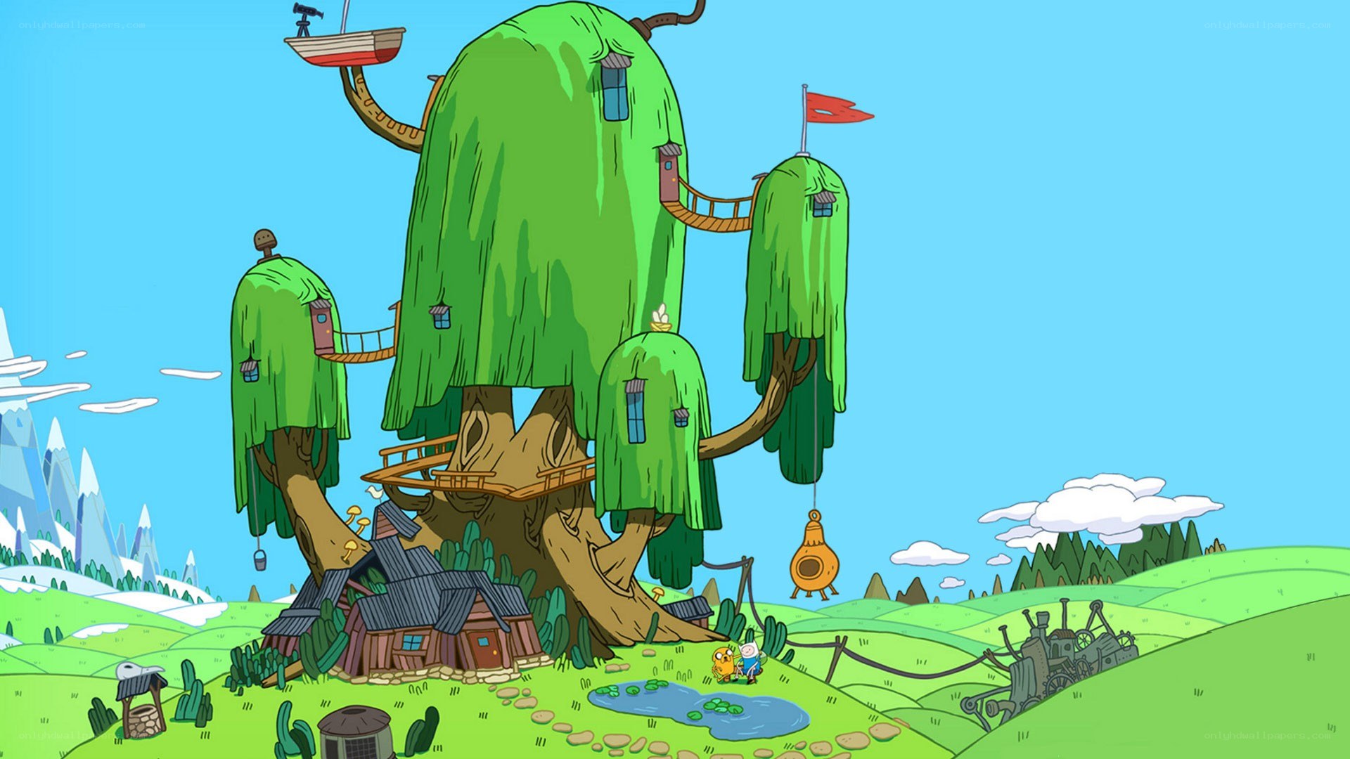 Adventure Time treehouse