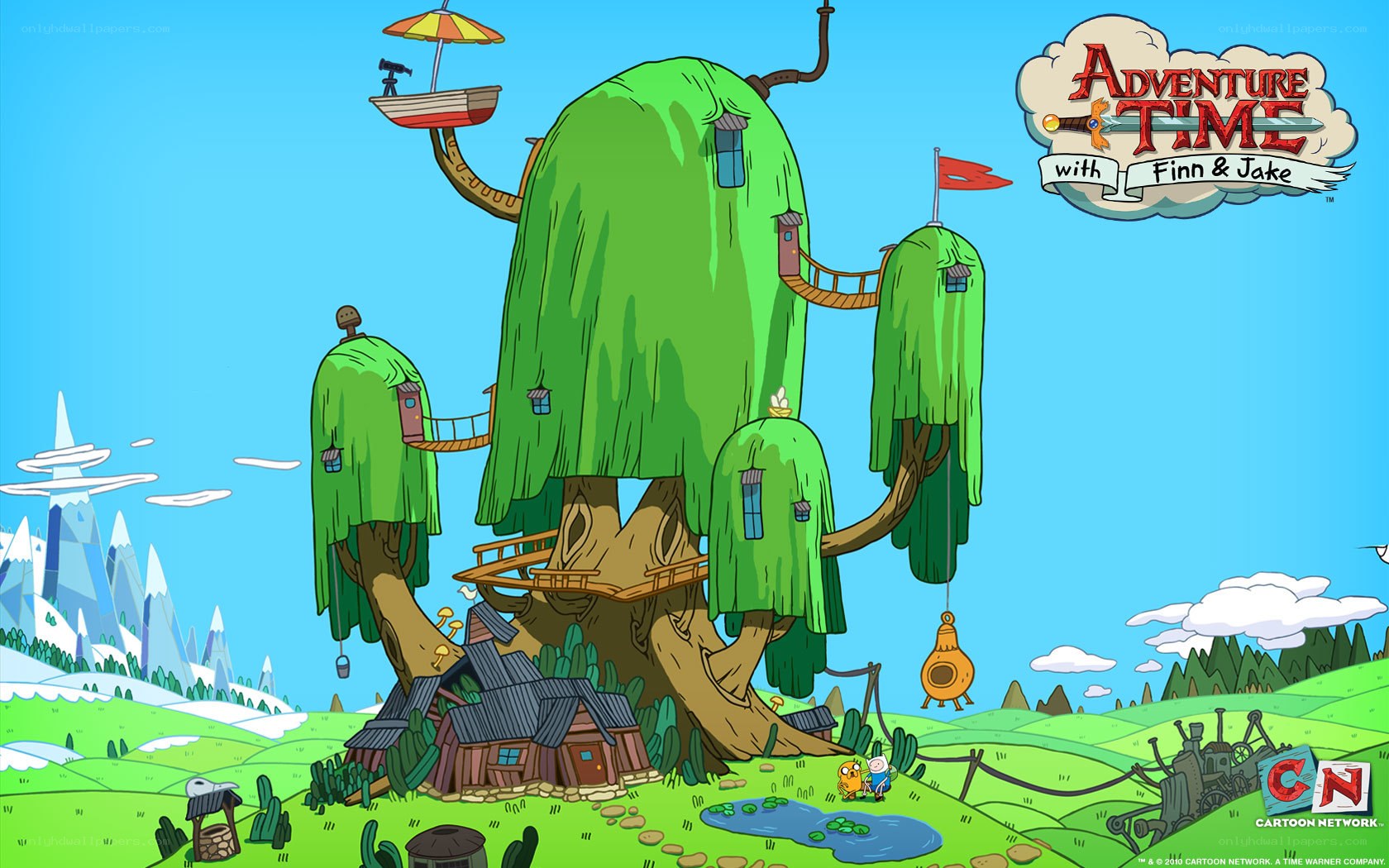 Adventure Time treehouse