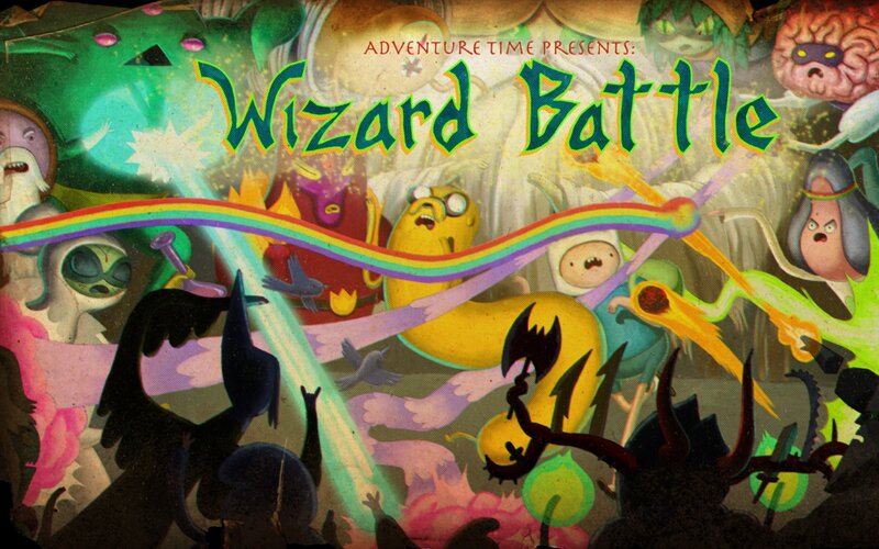 Adventure Time Wizard Battle