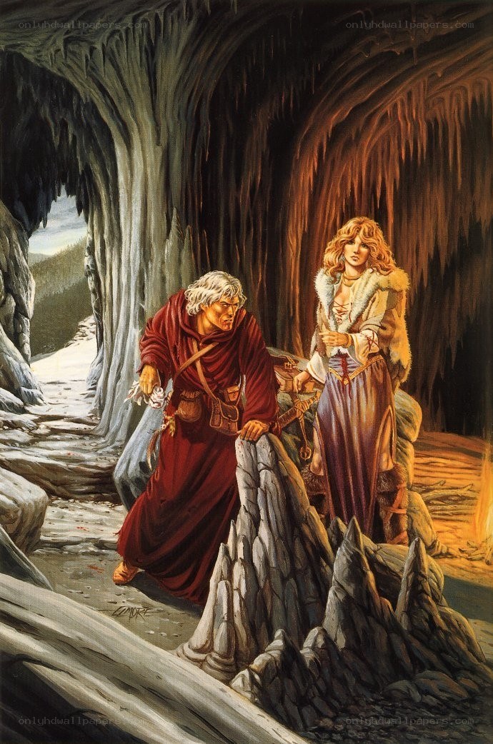 adventurers in a cave