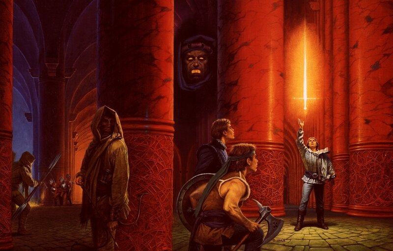 Adventurers in a Dungeon — Red