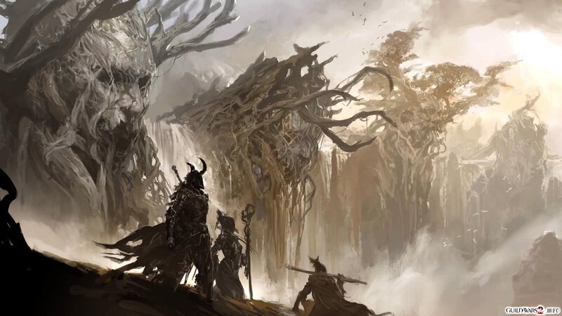 Adventurers in a Forest — Brown