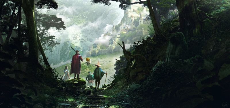 Adventurers in Forest