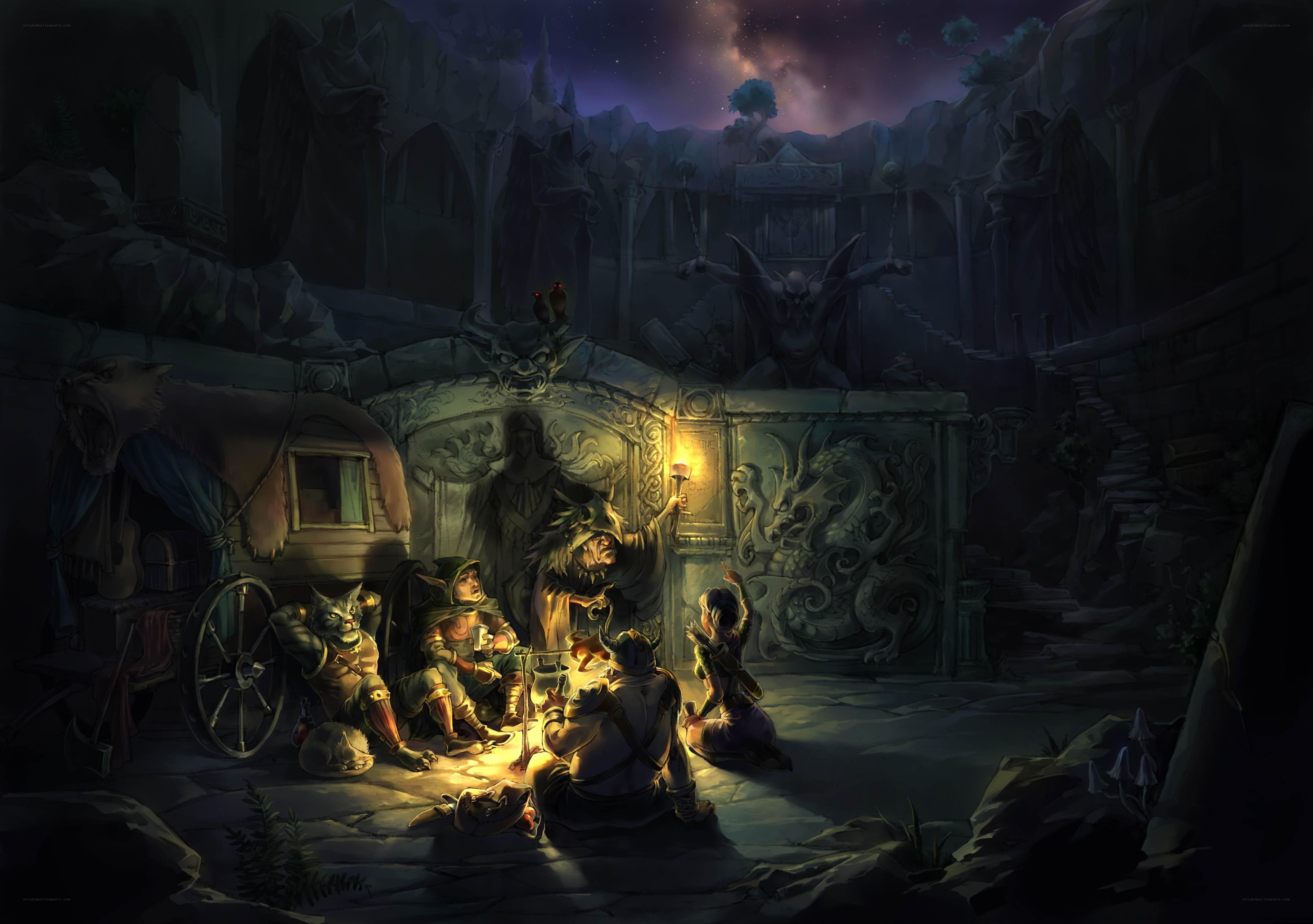 adventurers rest in ruins