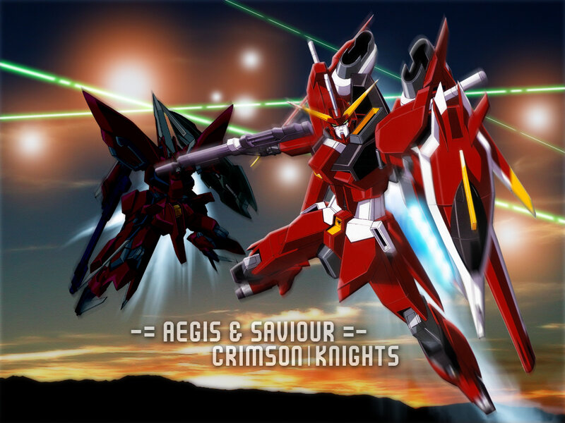 Aegis and Saviour mechs