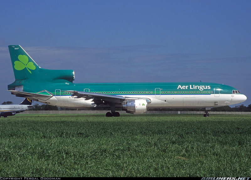 Aer Lingus DC-10 on the tarmac