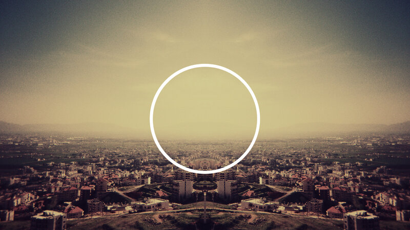 Aerial City View — Brown