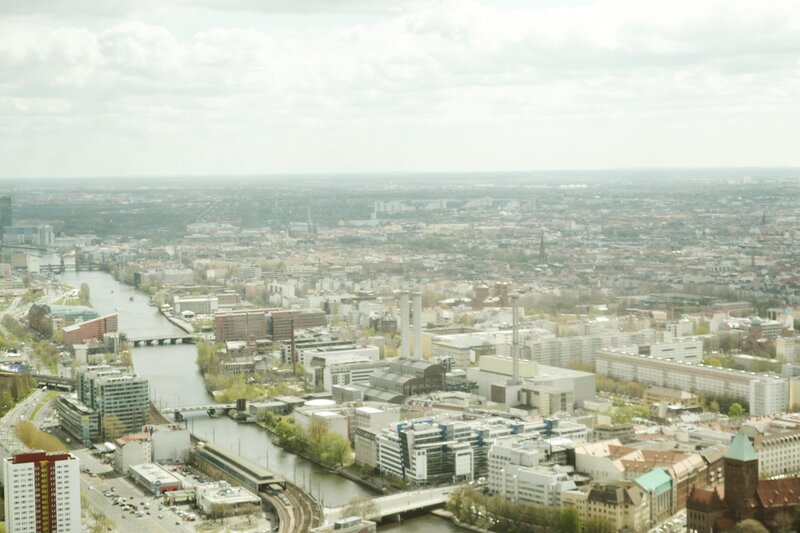 Aerial City View — Gray