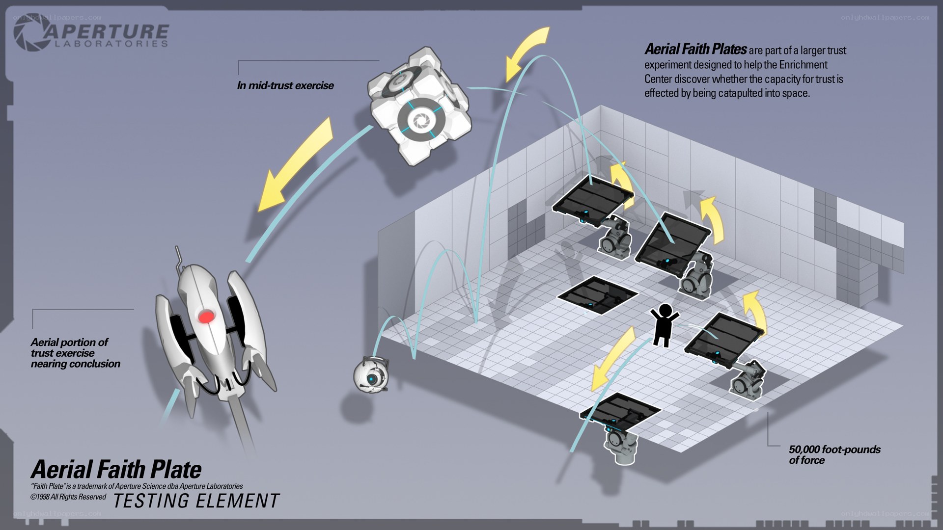 Aerial Faith Plate testing diagram