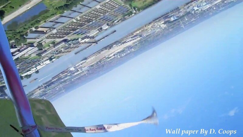 Aerial View from Aircraft