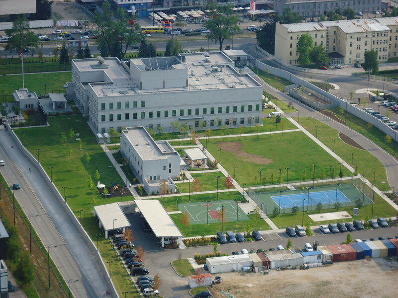 Aerial View of a Building Complex