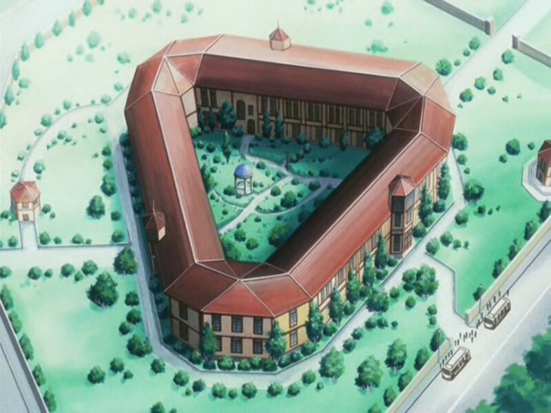 Aerial View of a Building