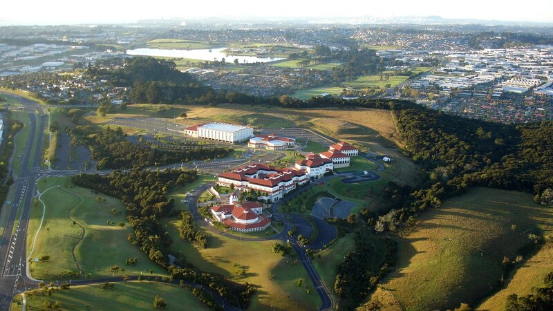 Aerial View of a Campus