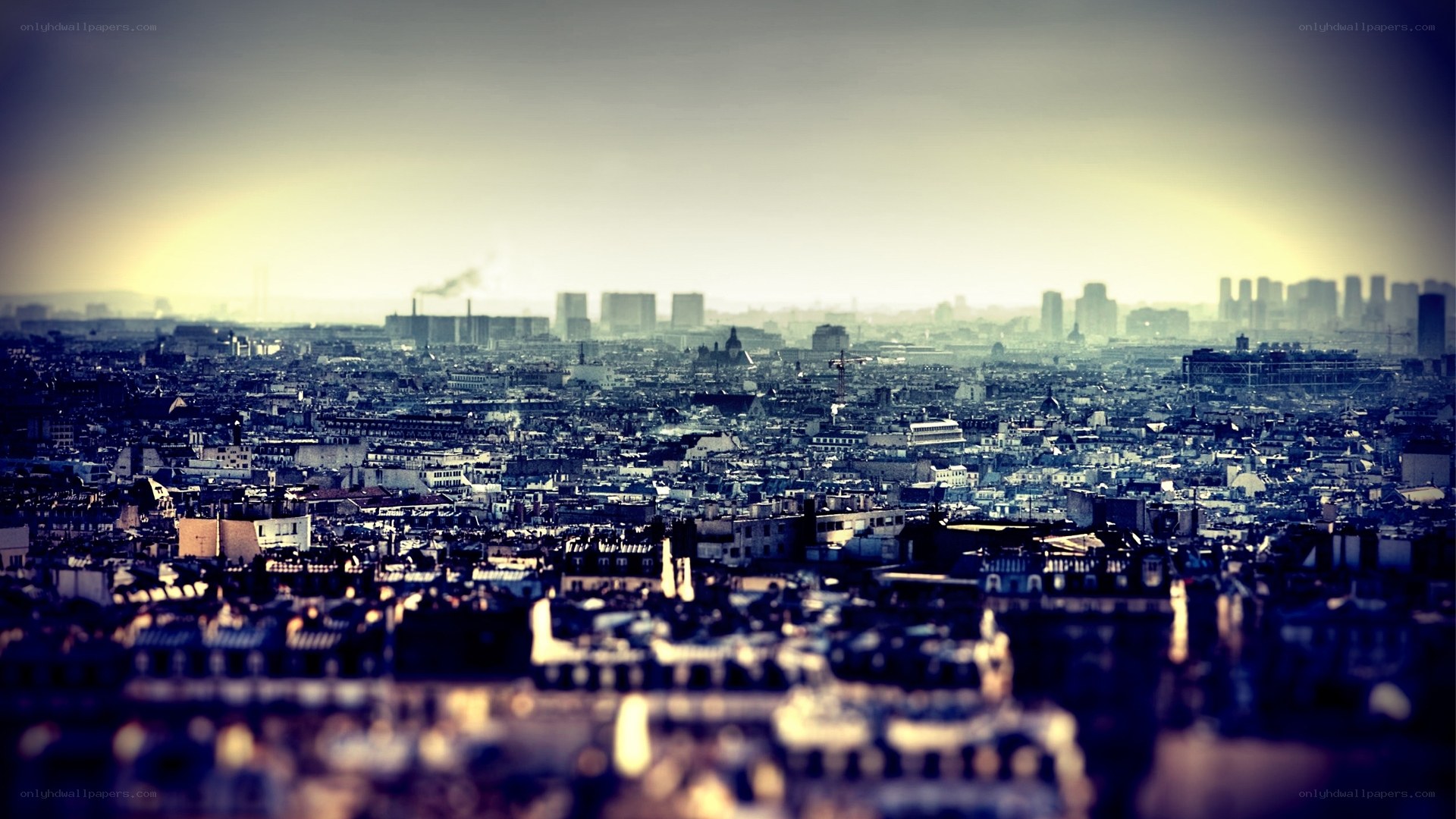 aerial view of a city