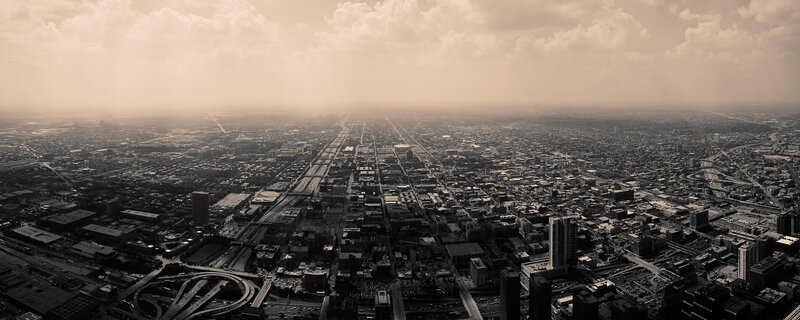aerial view of a city