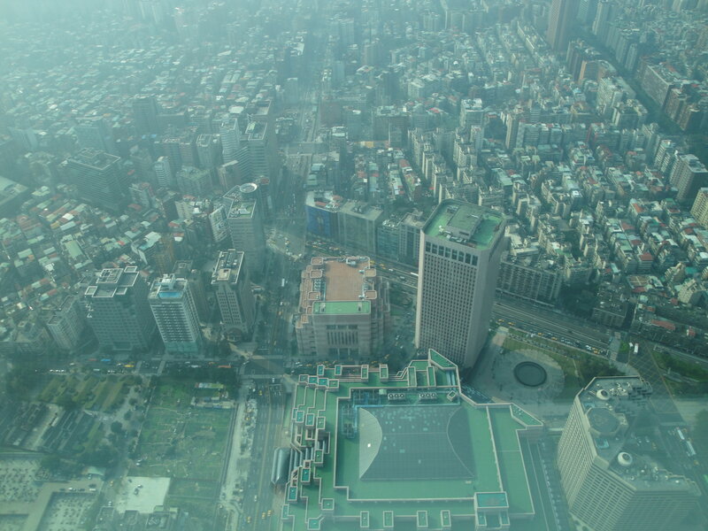 Aerial view of a city