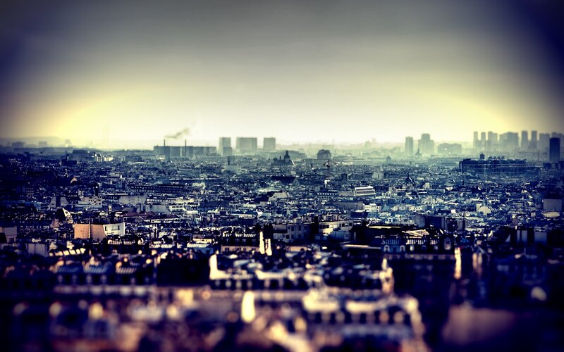 aerial view of a city