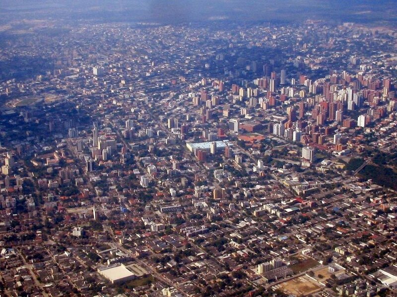aerial view of a city