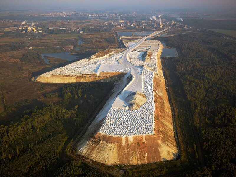 Aerial View of a Mine