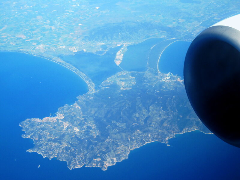 Aerial View of a Peninsula