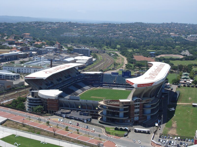 Aerial view of Absa Stadium