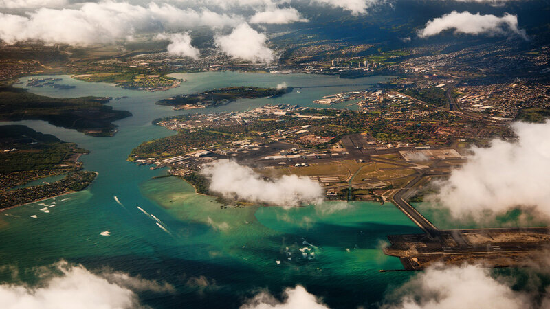 Aerial View of Airport