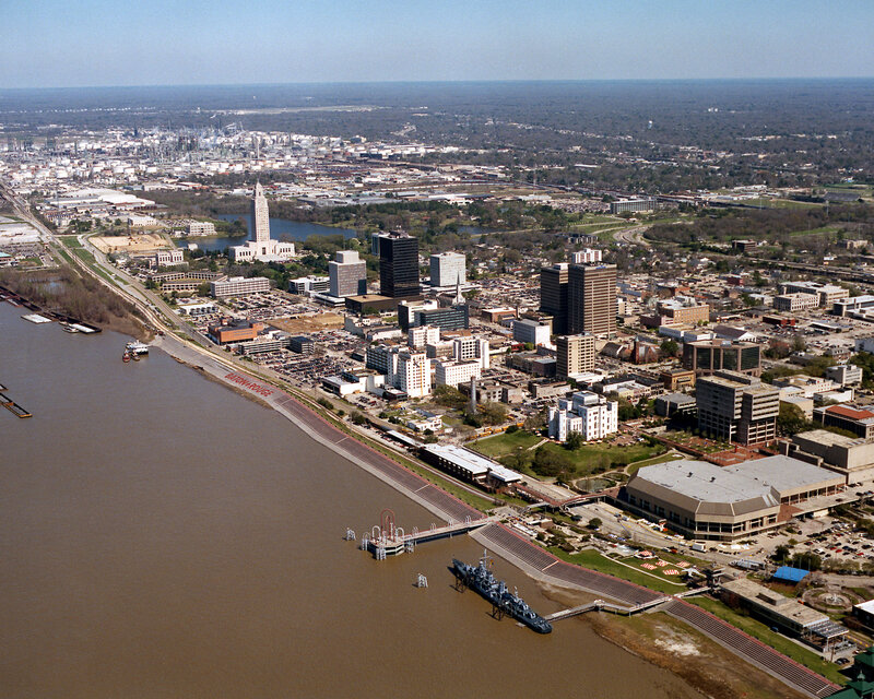 Aerial View of Baton Rouge