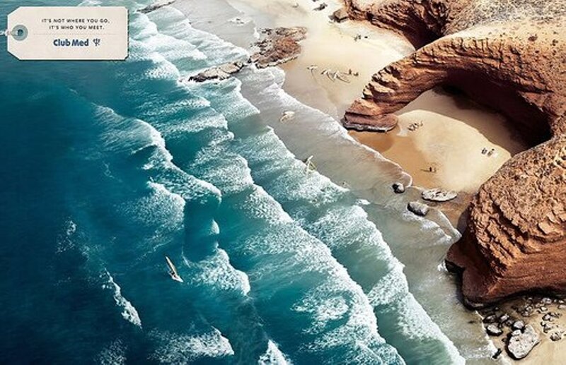 Aerial View of Beach