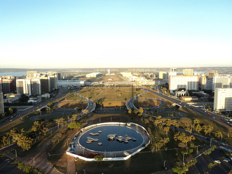 Aerial view of Brasília