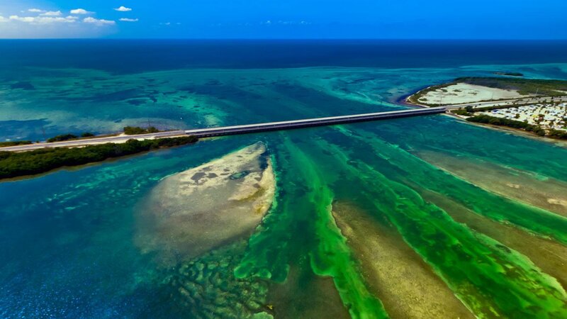 Aerial View of Bridge