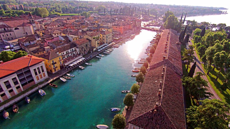 Aerial View of Canal Town