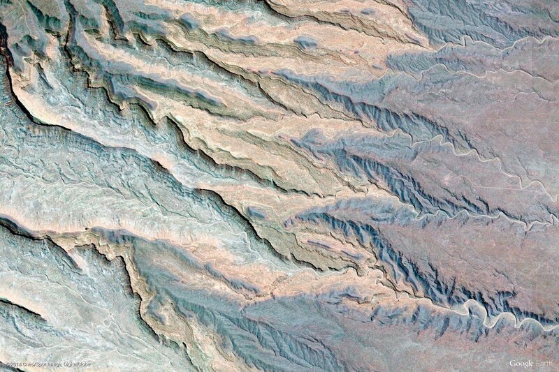 Aerial View of Canyon