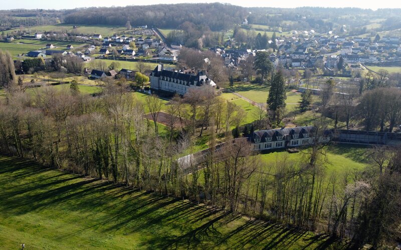 Aerial View of Chateau