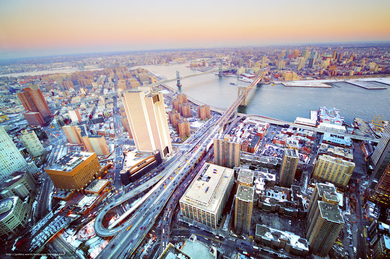 Aerial View of City — Orange, Dramatic