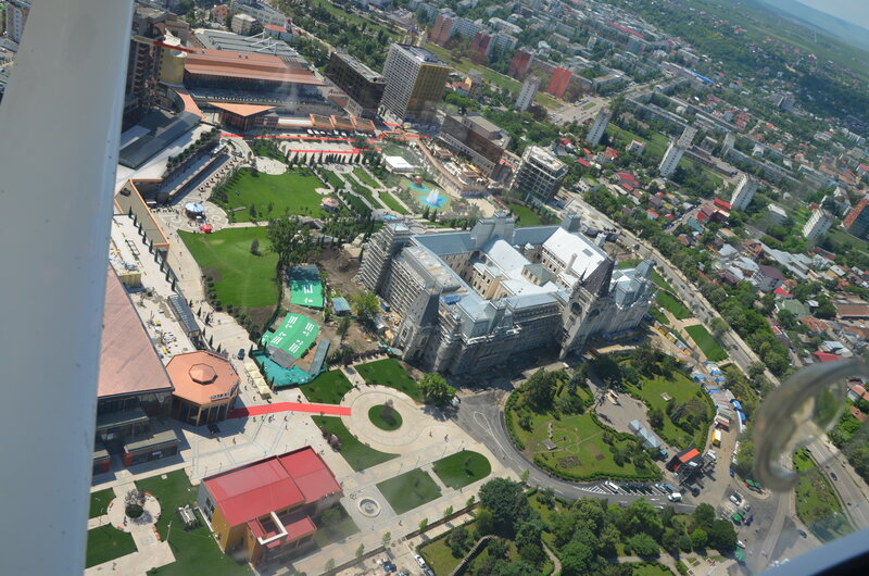 Aerial View of City Park — Green