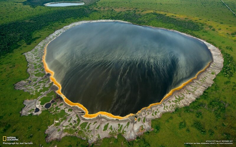 Aerial View of Crater Lake