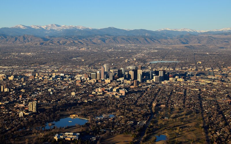 Aerial View of Denver