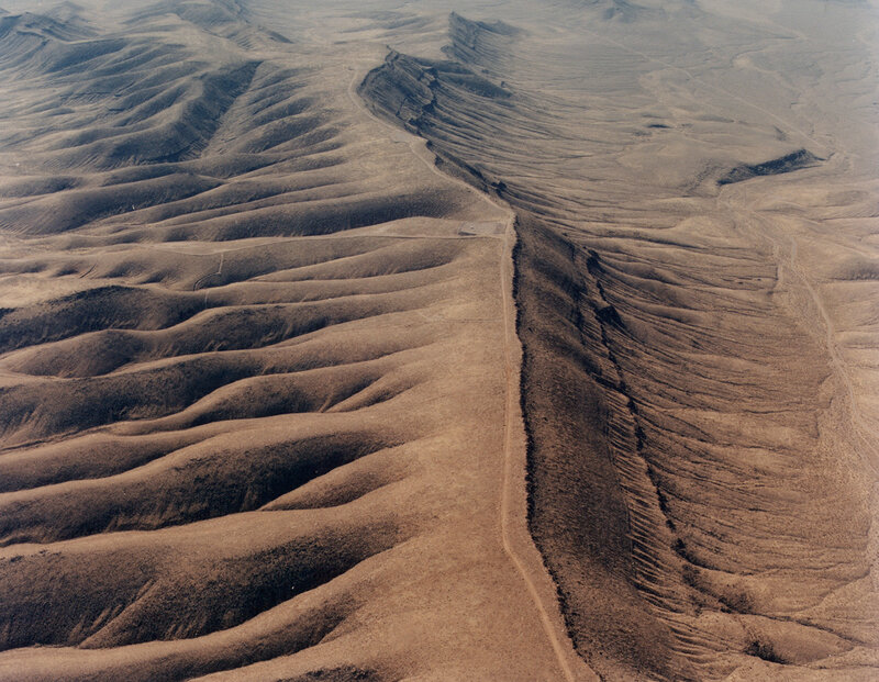 Aerial View of Desert Hills
