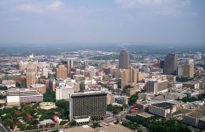 Aerial View of Downtown